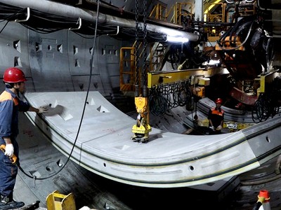 Đường hầm metro thứ 2 của Sài Gòn thi công tốc độ nhanh