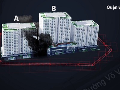 Vụ hỏa hoạn tại chung cư Carina diễn ra như thế nào