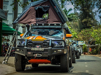 Mẫu Ford Ranger độ hơn nửa tỷ đồng tại Việt Nam. 