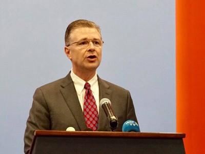 Đại sứ Mỹ tại Việt Nam Kritenbrink. Ảnh: VA.