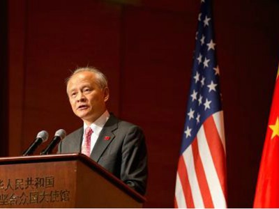 Ông Thôi Thiên Khải, Đại sứ Trung Quốc tại Mỹ