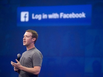 Người sáng lập Facebook Mark Zuckerberg. Ảnh: AFP.