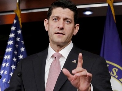 Chủ tịch Hạ viện Mỹ Paul Ryan. Ảnh: Reuters.