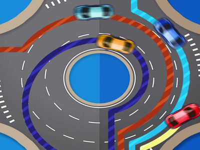 Những nguyên tắc lái xe qua vòng xuyến theo luật Việt Nam