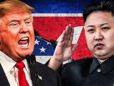 Tổng thống Mỹ Donald Trump (trái) và lãnh đạo Triều Tiên Kim Jong-un. Ảnh: CNN.