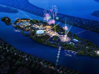 Phối cảnh Dự án Công viên Văn hóa Chủ đề “Ấn tượng Hội An”.