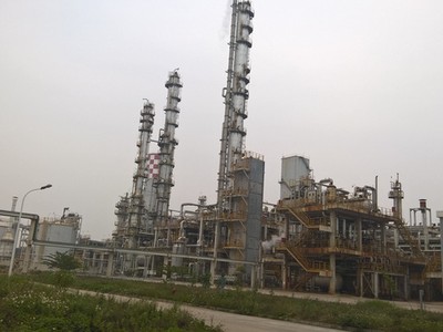 Toàn cảnh nhà máy Phân đạm Hà Bắc