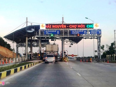 Chủ đầu tư muốn bán lại dự án BOT Thái Nguyên - Chợ Mới cho Nhà nước. Ảnh: Văn Chương.