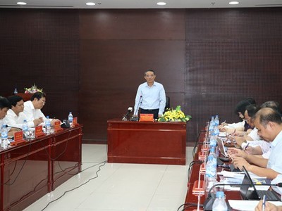 Ông Trương Quang Nghĩa - Bí thư Thành uỷ Đà Nẵng phê bình công tác nhân sự của Sở Kế hoạch - Đầu tư thành phố trong việc chậm bổ nhiệm Phó Giám đốc, dẫn tới mất đoàn kết