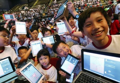 1.000 học sinh tham dự cuộc thi cờ vua với trí tuệ nhân tạo mang tên "1K vs AI" tại Hong Kong ngày 27/10/2017. Ảnh: David Wong.