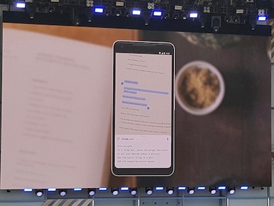 Người dùng có thể sao chép một đoạn văn bản ngoài đời thực vào điện thoại mà không cần mất công gõ.