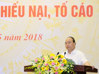 Thủ tướng phát biểu tại Hội nghị. Ảnh: VGP/Quang Hiếu