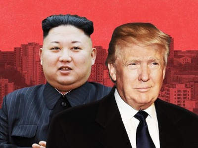 Lãnh đạo Triều Tiên Kim Jong-un (trái) và Tổng thống Mỹ Donald Trump. Ảnh: CNN.