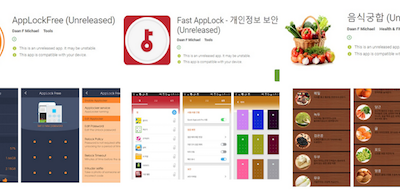 Ba ứng dụng được McAfee nêu tên.