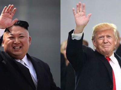 Nhà lãnh đạo Triều Tiên Kim Jong-un và Tổng thống Mỹ Donald Trump (Ảnh: Getty)