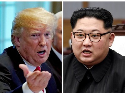 Tổng thống Donald Trump và nhà lãnh đạo Kim Jong-un (Ảnh: Reuters)