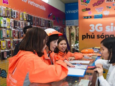 Vietnamobile sẽ chuyển từ 0188, 0186 về đầu 058 và 056.