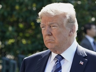 Tổng thống Mỹ Trump tại Nhà Trắng ngày 25/5. Ảnh: AFP.