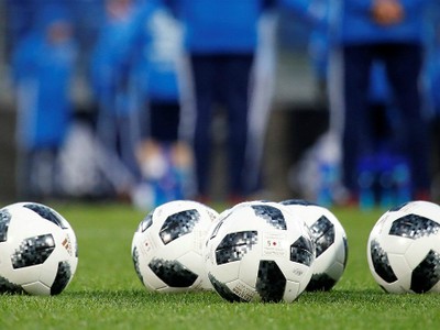 Bóng Adidas thi đấu chính thức tại World Cup 2018. Ảnh: Reuters.