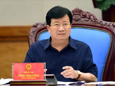 Phó thủ tướng Trịnh Đình Dũng.