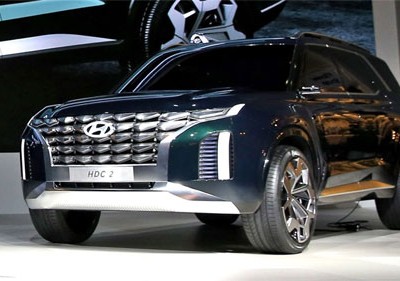 Grandmaster có thể là bản xem trước của những mẫu SUV trong tương lai của Hyundai. Ảnh: Motor1.