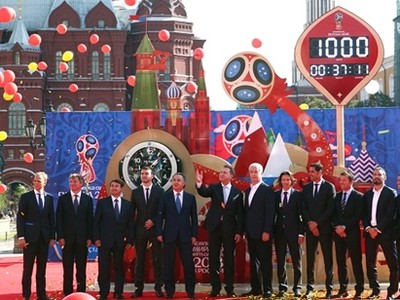 Hàng loạt công ty Trung Quốc trở thành nhà tài trợ cho World Cup lần này. Ảnh: Russian Business Today.