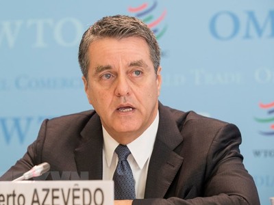 Tổng giám đốc WTO Roberto Azevedo. (Nguồn: THX/TTXVN).