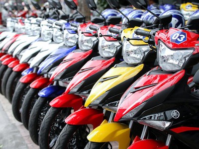 Doanh số bán xe máy tại Việt Nam vẫn tăng trưởng.