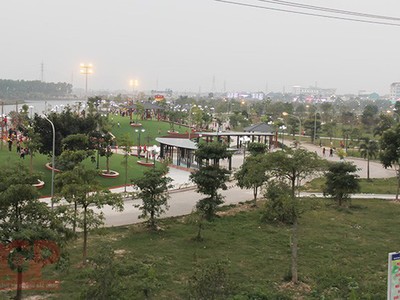 Công viên Hoàng Hoa Thám, tỉnh Bắc Giang (Ảnh: Cổng thông tin điện tử tỉnh Bắc Giang).