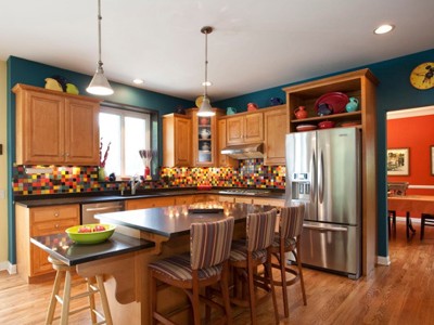 Các phòng trong nhà tránh có sự khác biệt lớn về màu sắc. Ảnh minh họa: Freshome.