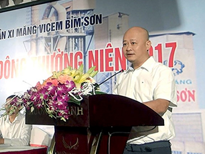 Ông Trần Việt Thắng, Ủy viên Ban chấp hành Đảng bộ Khối doanh nghiệp Trung ương, Phó Bí thư Đảng ủy Tổng công ty Công nghiệp Xi măng Việt Nam (Vicem).