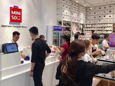 Miniso Trung Quốc đặt mục tiêu mở 200 cửa hàng tại Việt Nam đến năm 2021.