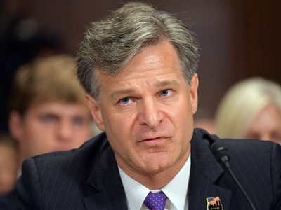 Giám đốc FBI Christopher Wray (Ảnh: NBC News).