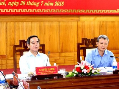 Ban Bí thư công bố kế hoạch kiểm tra tại Thừa Thiên-Huế