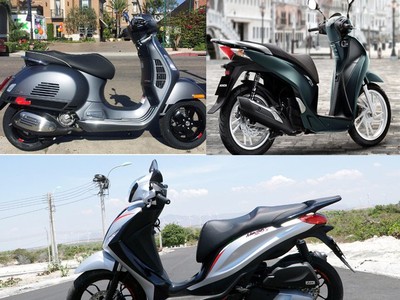 Xe tay gas cao cấp có giá từ 50-400 triệu đồng vẫn được nhiều người hỏi mua.