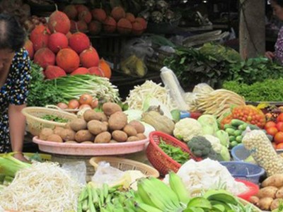 Giá rau tăng mạnh. Ảnh: Hồng Châu.