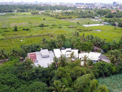 Bán đảo Thanh Đa thuộc khu trung tâm thành phố nhưng bị quy hoạch treo đã 26 năm. Ảnh: Quỳnh Trần.