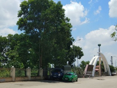 Công viên Hoàng Hoa Thám, TP Bắc Giang. Ảnh: Báo Tài nguyên & môi trường.