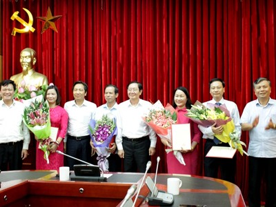 Nhân sự mới Bộ Nội vụ, Bộ Tài nguyên và Môi trường