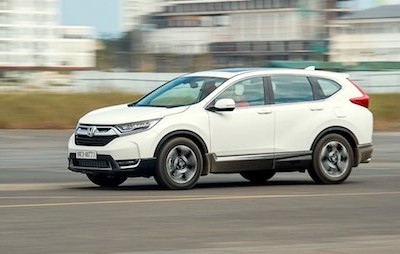 Honda CR-V khi ra mắt tại Nha Trang hồi cuối 2017.