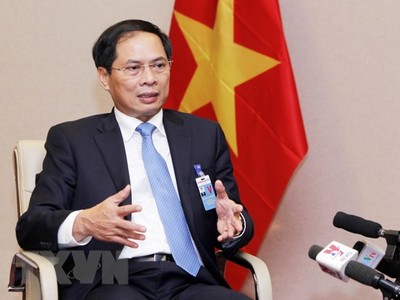 Thứ trưởng Thường trực Bộ Ngoại giao Bùi Thanh Sơn. (Nguồn: TTXVN).