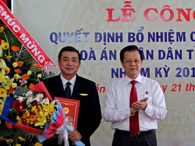 Tòa án nhân dân tối cao bổ nhiệm nhiều nhân sự mới