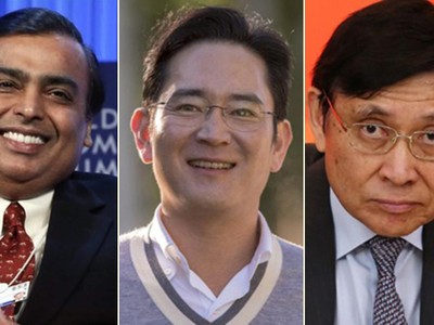 Ba gia tộc siêu giàu ở châu Á