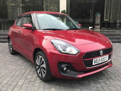 Suzuki Swift xuất hiện trong một sự kiện kín dành cho các đại lý của hãng. Ảnh: Đại lý Suzuki. 