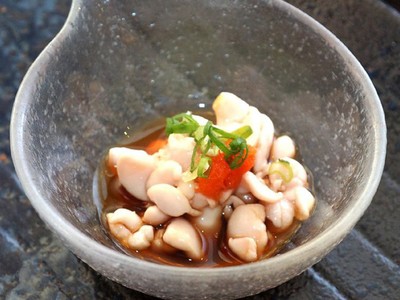 Shirako - tinh hoàn của cá đực là món ăn đặc sản nổi tiếng ở Nhật Bản.