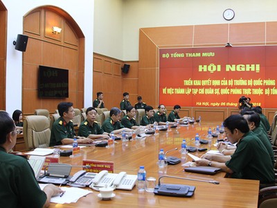 Công bố quyết định sáp nhập 4 tạp chí Quân đội