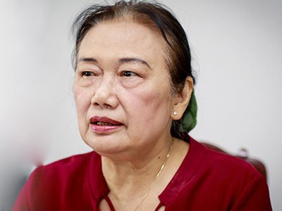 Bà Nguyễn Thị Cúc, Chủ tịch Hội Tư vấn thuế Việt Nam.