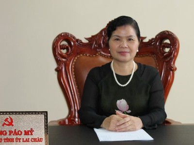 Đồng chí Giàng Páo Mỷ.