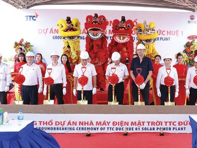 HAWEE IDC làm tổng thầu EPC xây dựng nhà máy điện năng lượng mặt trời đầu tiên tại Long An