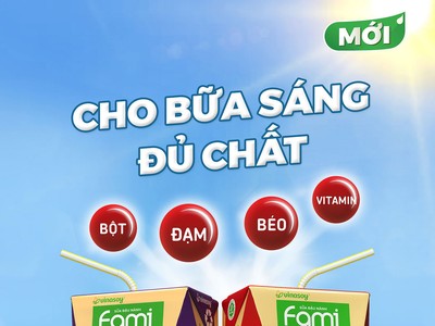 Vinasoy chính thức ra mắt sữa đậu nành Fami Go - Bữa sáng đủ chất và tiện lợi cho người bận rộn